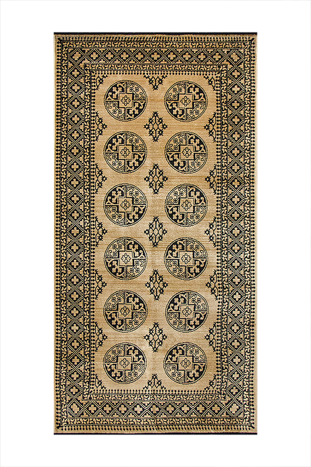 Turkish Modern  Festival WD Rug - Yellow - 3.3 x 6.6 FT - Superior Comfort, Modern Style Accent Rug