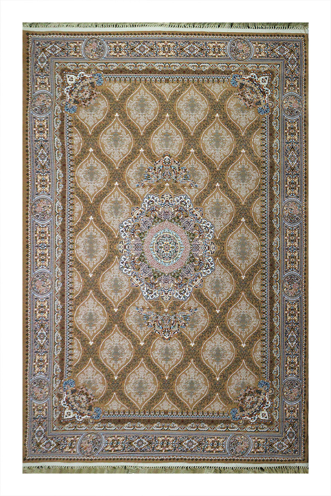 Irani Farsh E Firozeh-P Rug - 5.9 x 8.8 FT - Premium and Classical Design | 50% OFF Sale!