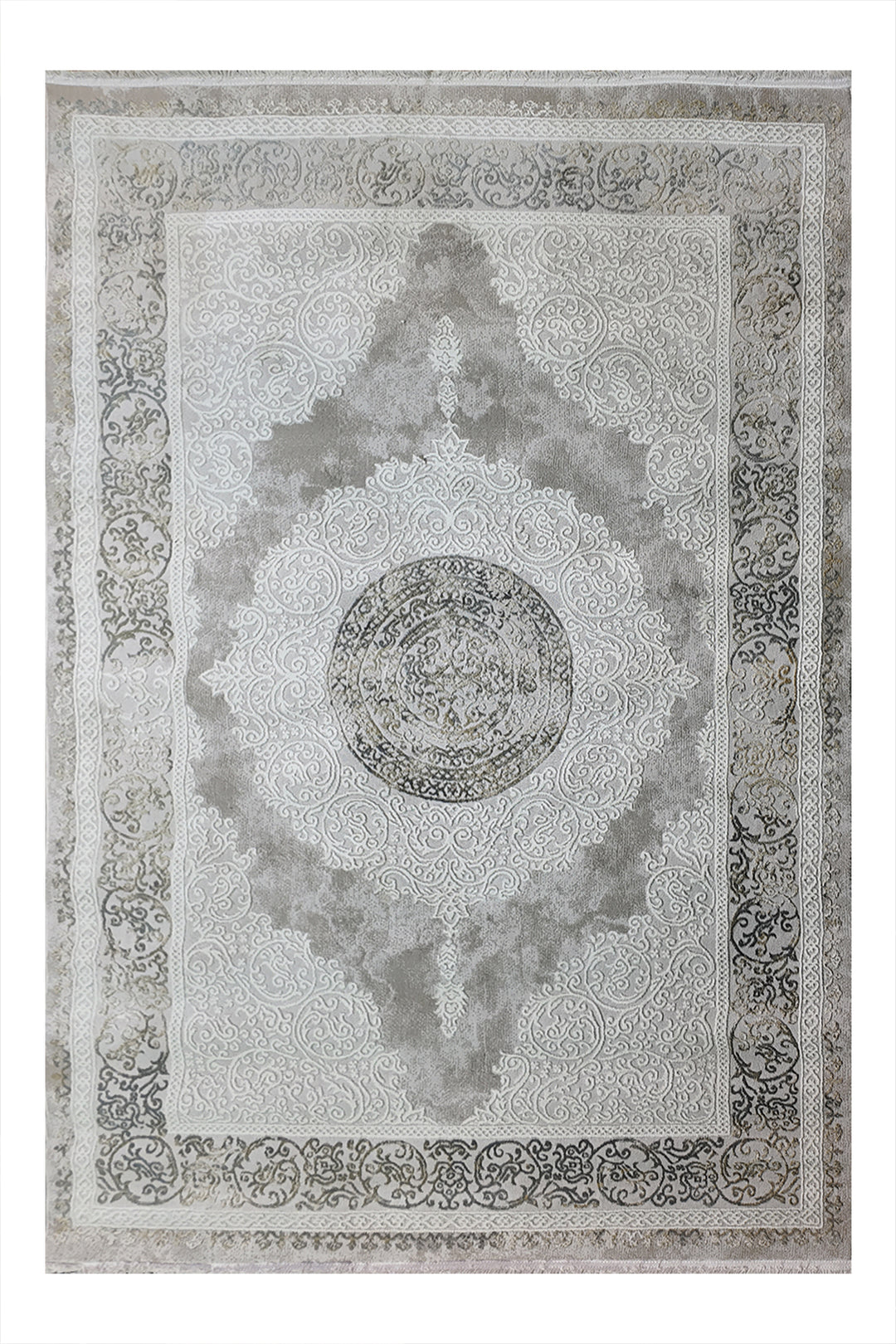 Turkish Modern Festival-1 Rug - 5.2 x 7.5  FT - Beige Superior Comfort, Modern Style Accent Rugs