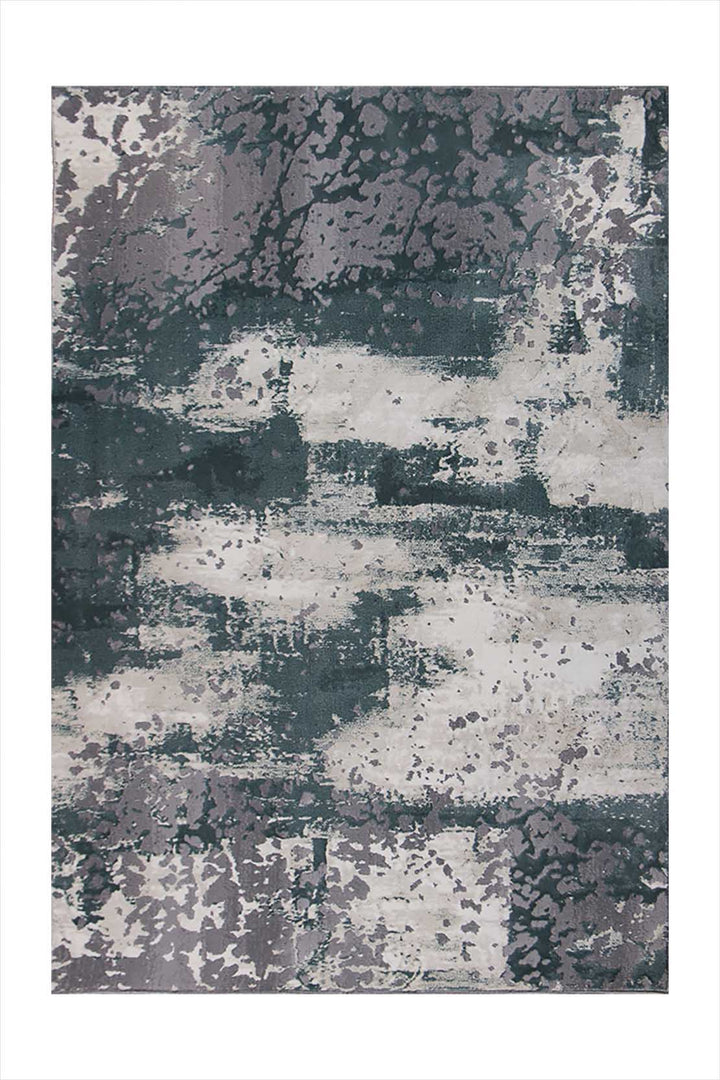 Turkish Modern Festival-1 Rug - 3.9 x 5.9  FT - Gray  Superior Comfort, Modern Style Accent Rugs