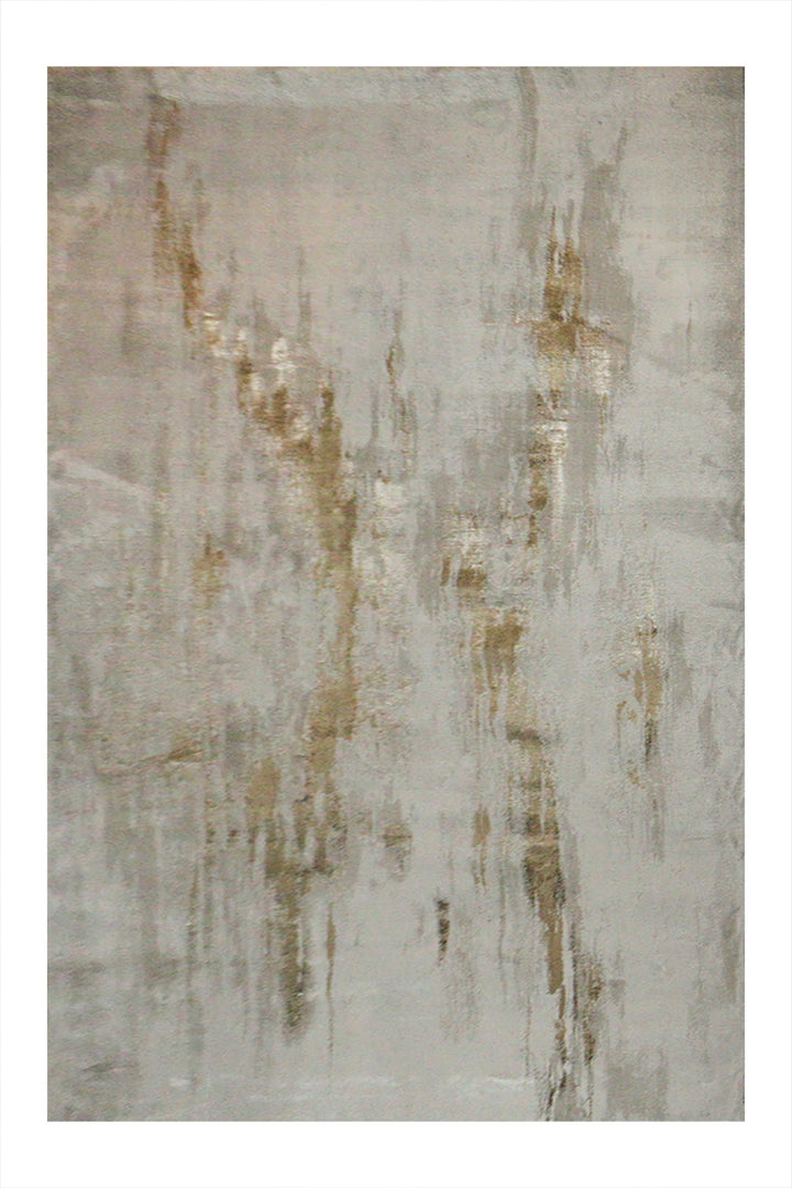 Turkish Modern Festival 1 Rug - 6.5 x 9.5 FT - Beige - Sleek and Minimalist for Chic Interiors