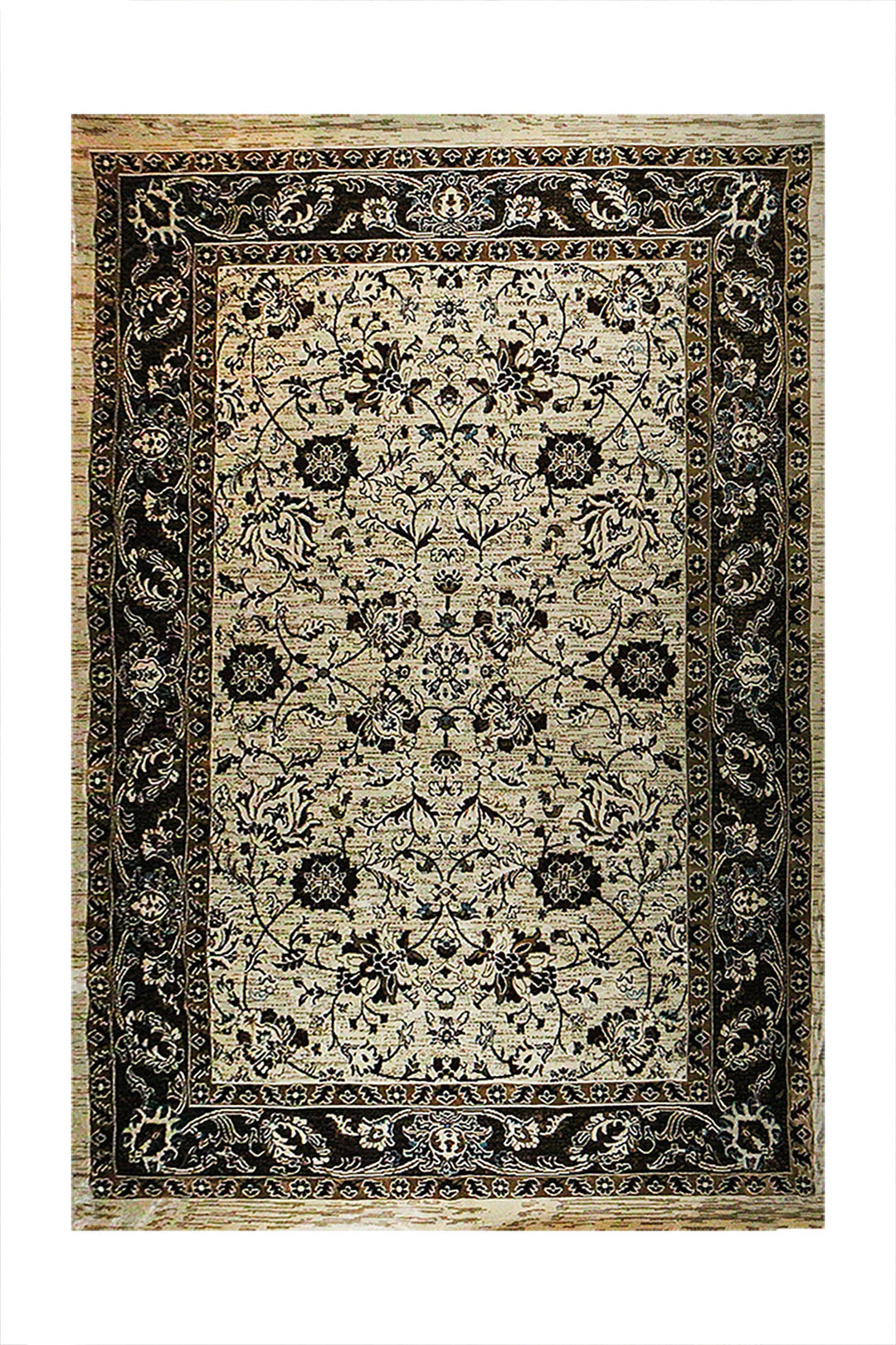 Classical Turkish Kazak Rug - 9.8 x 13.1 FT - Beige - Resilient Construction for Long-Lasting Use