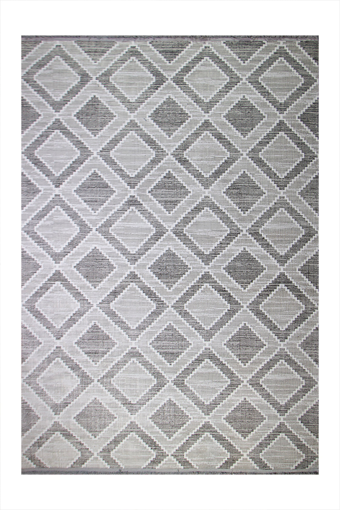 Turkish Modern  Festival 1 Rug - 6.5 x 9.5 FT - Gray - Superior Comfort, Modern Style Accent Rugs