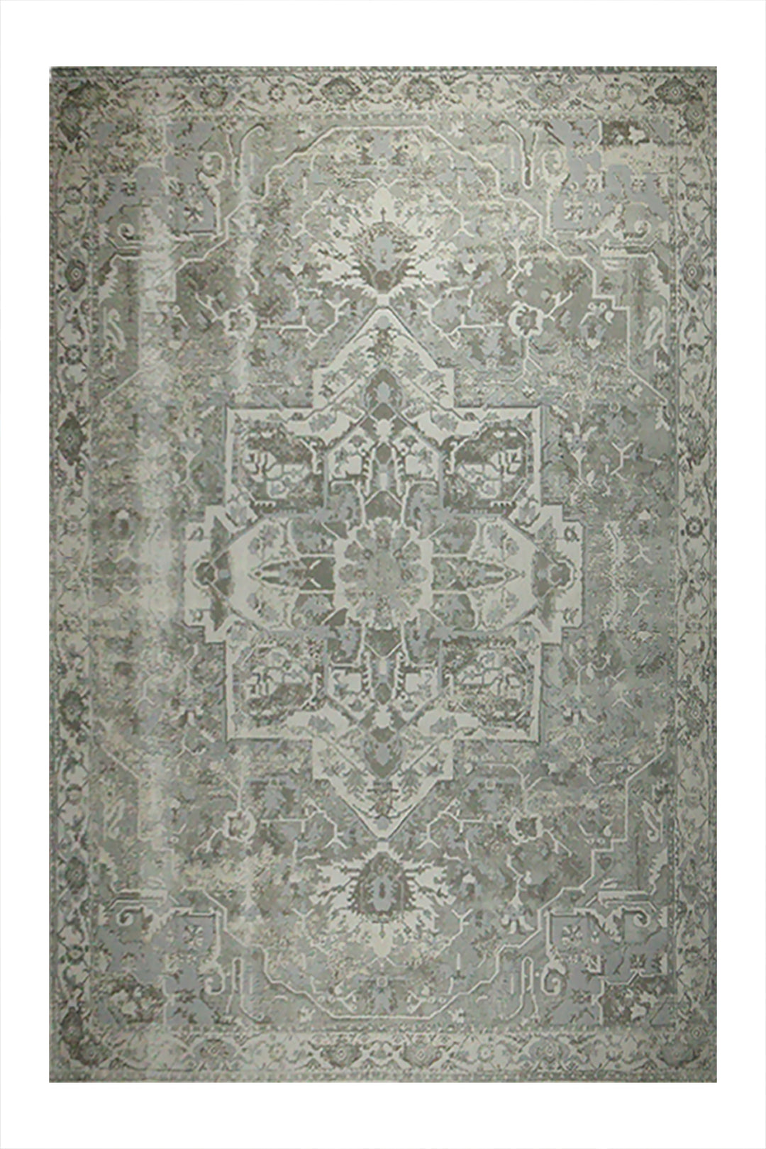 Turkish Modern Festival Plus Rug - 9.5 x 12.5 FT - Beige - Sleek and Minimalist for Chic Interiors