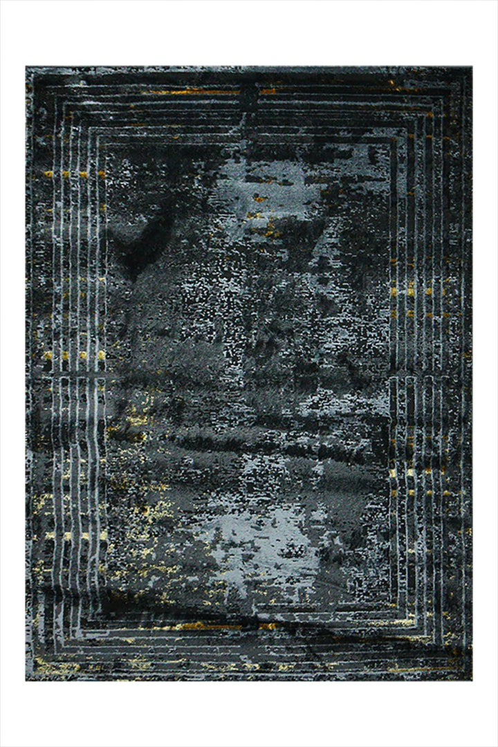 Turkish Shadows  Rug - 3.9 x 5.5 FT - Modern Abstract Design with Premium Features