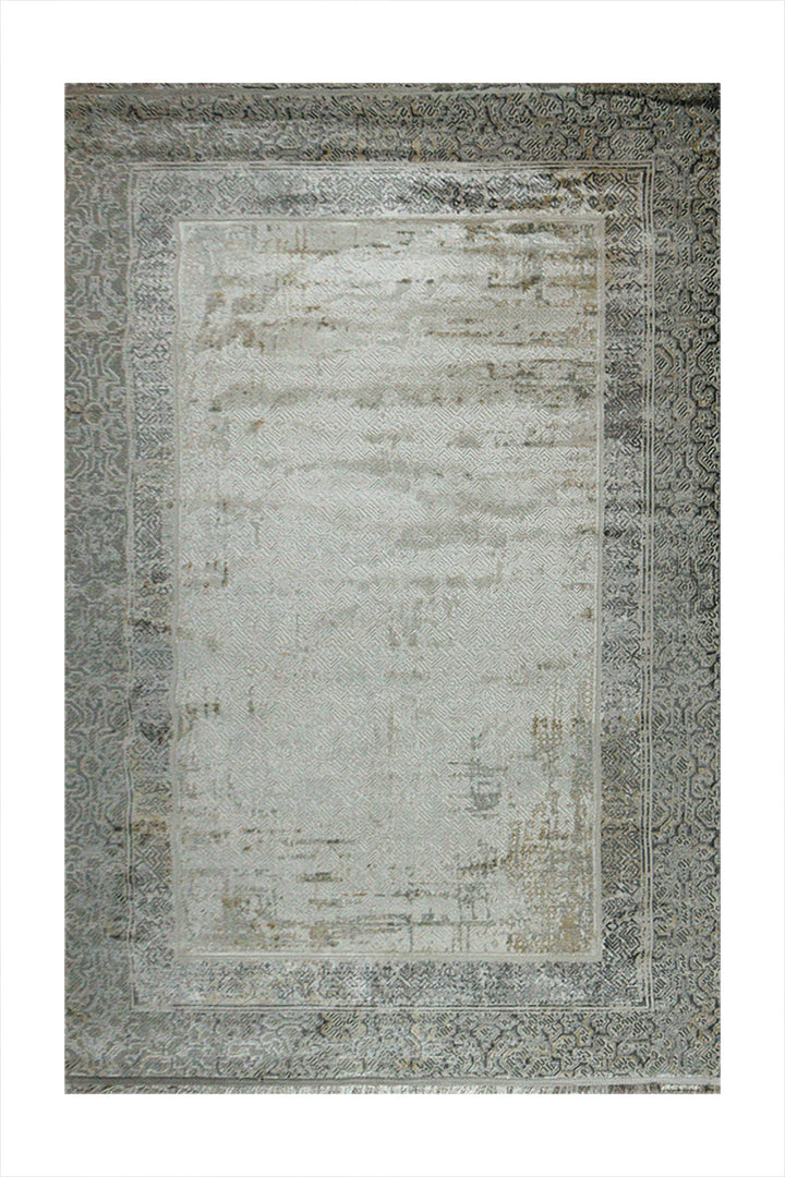 Turkish Modern Festival 1 - 5.2 x 7.5 FT - Gray - Sleek and Minimalist for Chic Interiors