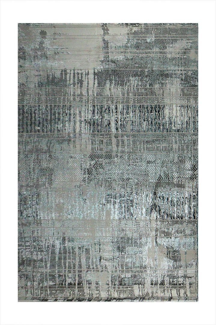 Turkish Matrix Rug - 6.5 x 9.5 FT - Contemporary Abstract Elegance with Premium Quality