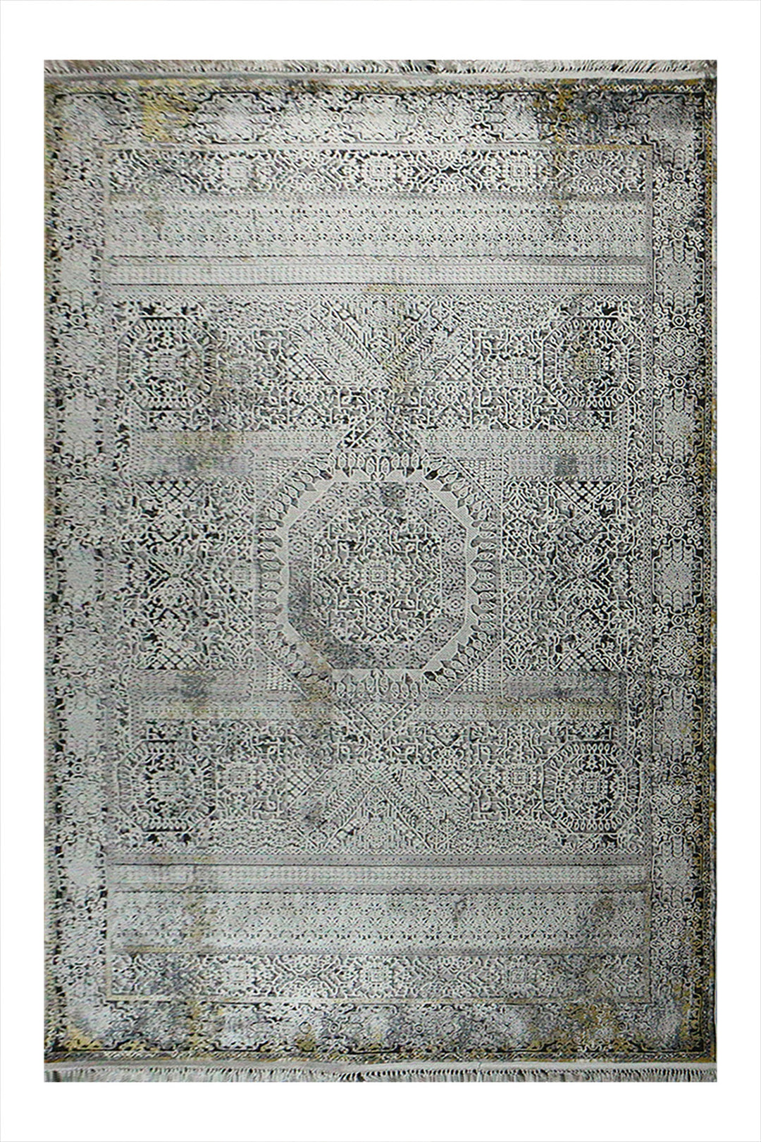 Turkish Modern Festival 1 - 6.5 x 9.8 FT - Cream - Sleek and Minimalist for Chic Interiors