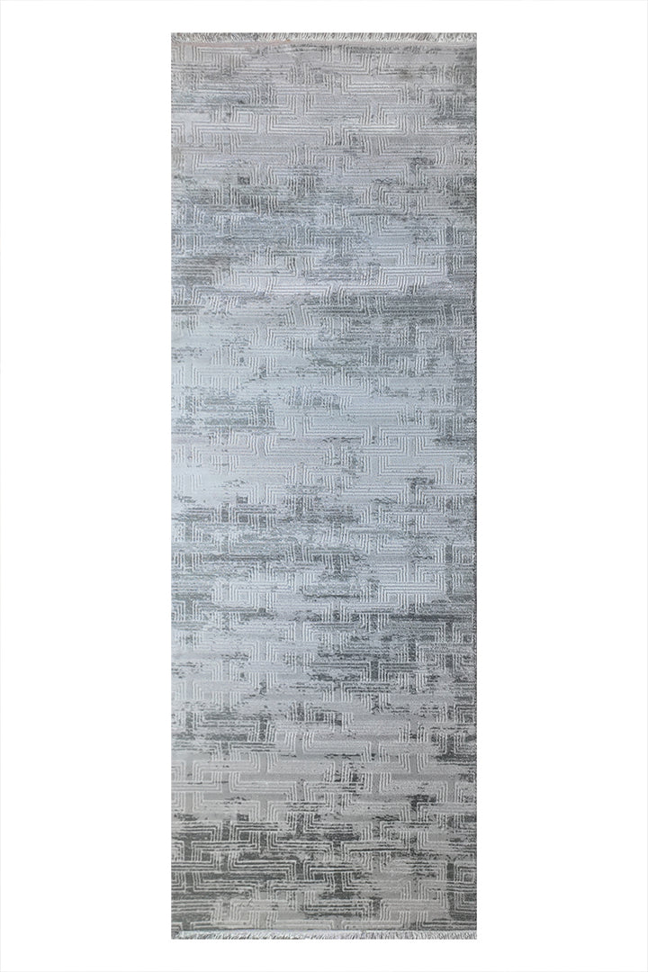 Turkish Modern  Festival Plus Rug - 3.2 x 9.8 FT - Gray  Superior Comfort, Modern Style Accent Rugs