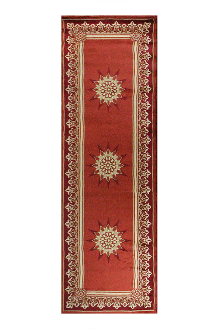 Turkish Modern  Festival WD Rug - Red - 3.2 x 9.8 FT - Superior Comfort, Modern Style Accent Rug