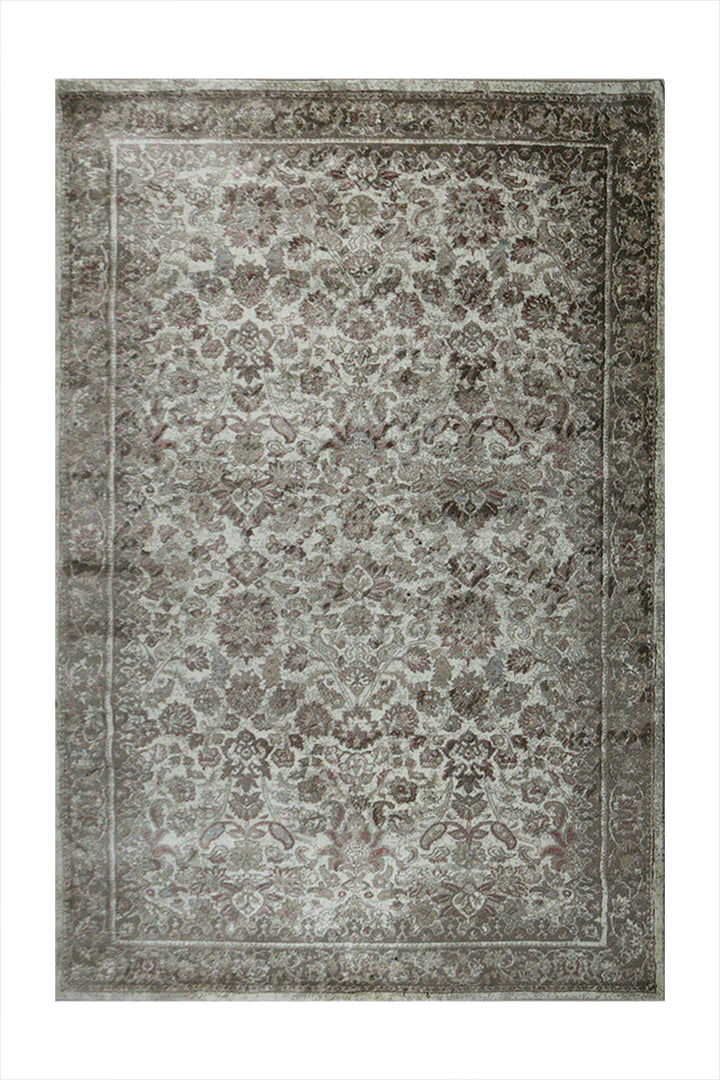 Turkish Modern Festival 1 - 5.2 x 7.5 FT - Cream - Sleek and Minimalist for Chic Interiors