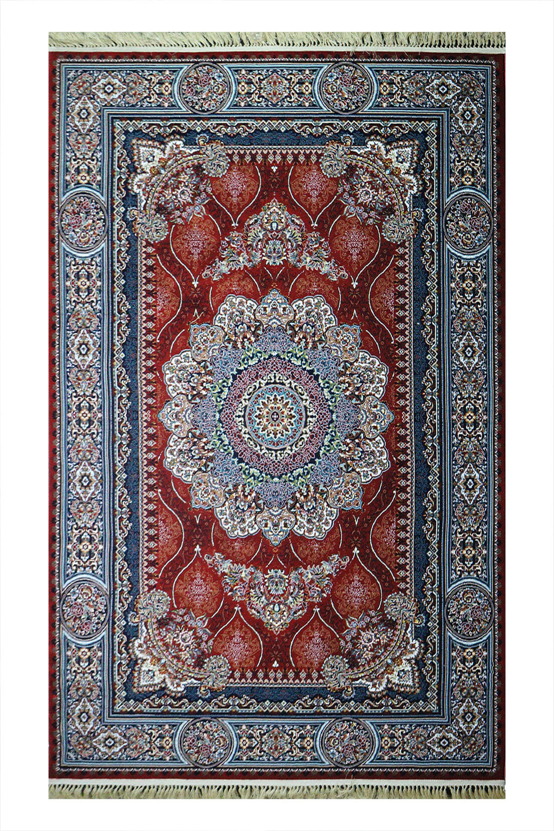 Irani Farsh E Firozeh-P Rug - 5.9 x 8.8 FT - Premium and Classical Design | 50% OFF Sale!