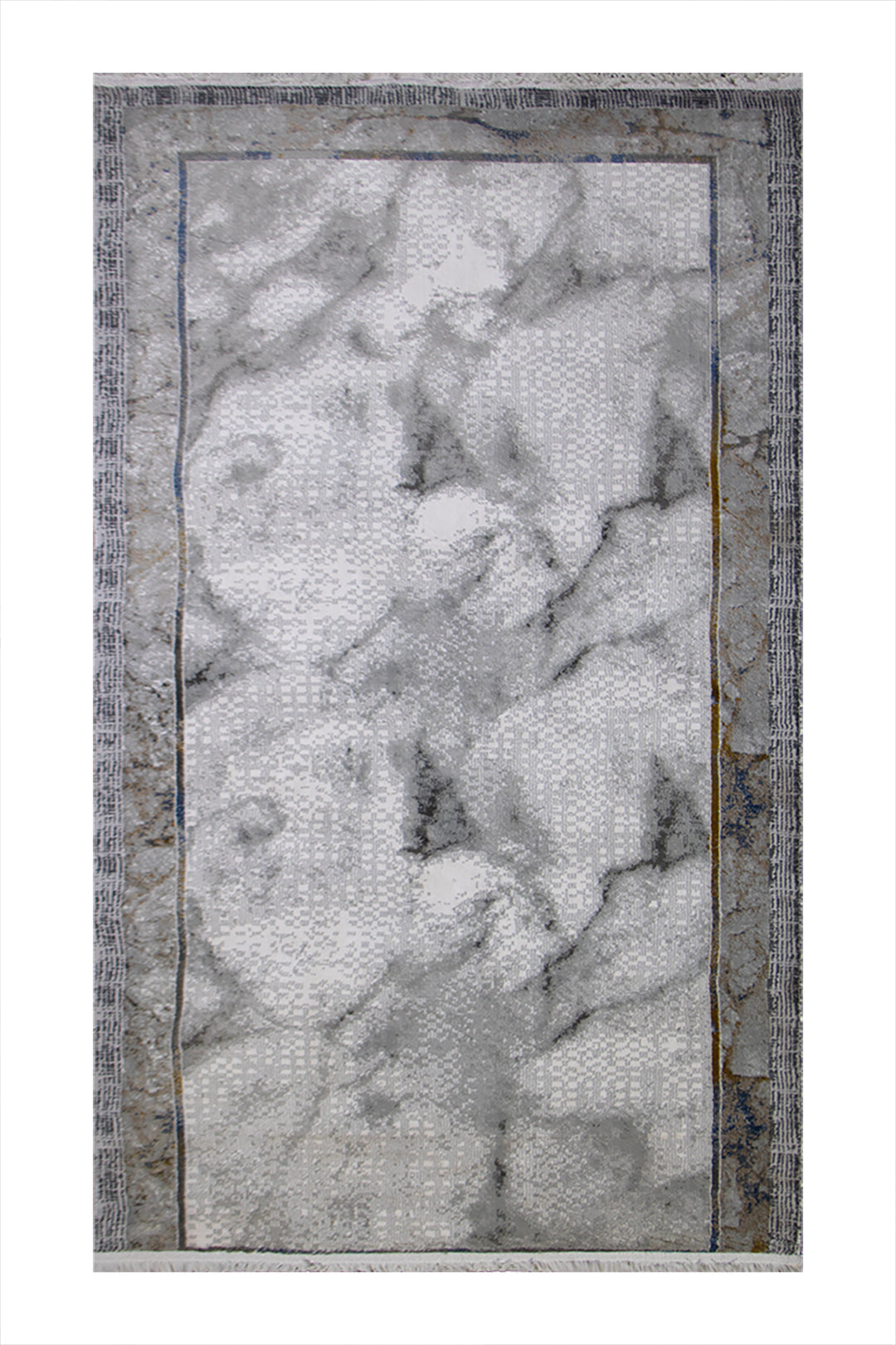 Turkish Modern  Festival 1 Rug - 3.2 x 6.5 FT - Gray - Superior Comfort, Modern Style Accent Rugs