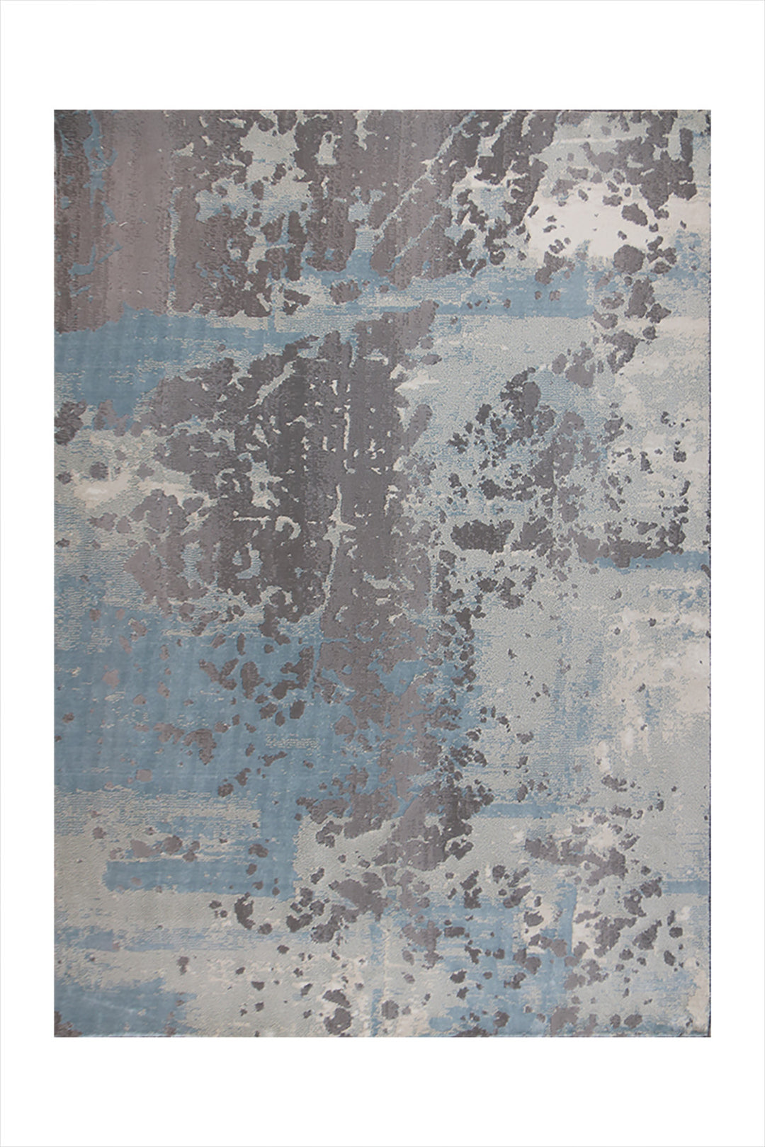 Turkish Modern Festival-1 Rug - 3.9 x 5.9  FT - Gray  Superior Comfort, Modern Style Accent Rugs