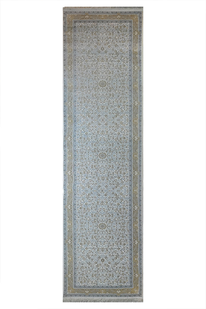 Turkish Modern Hedyeh Collection (1000) Rug - 3.2 x 13 FT - Gray  Superior Comfort, Modern Style Accent Rugs