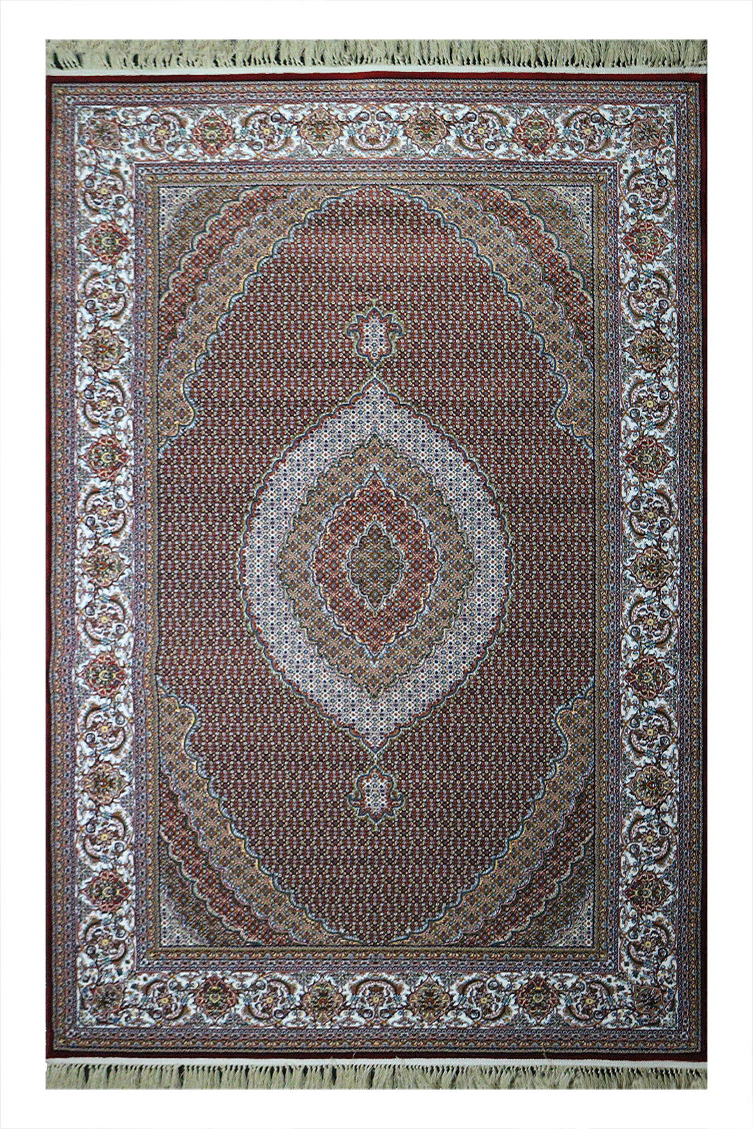 Irani Farsh E Firozeh-P Rug - 5.9 x 8.8 FT - Premium and Classical Design | 50% OFF Sale!