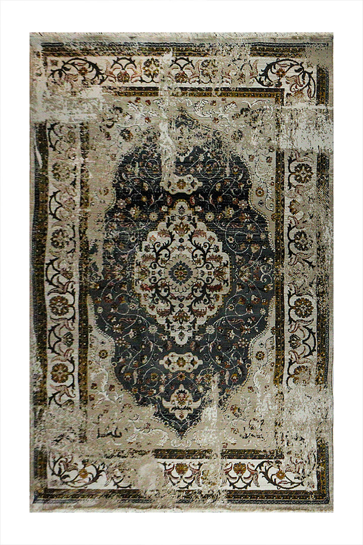 Turkish Allure Rug - 6.5 x 9.8 FT - Elegant Woven Design with Premium Quality