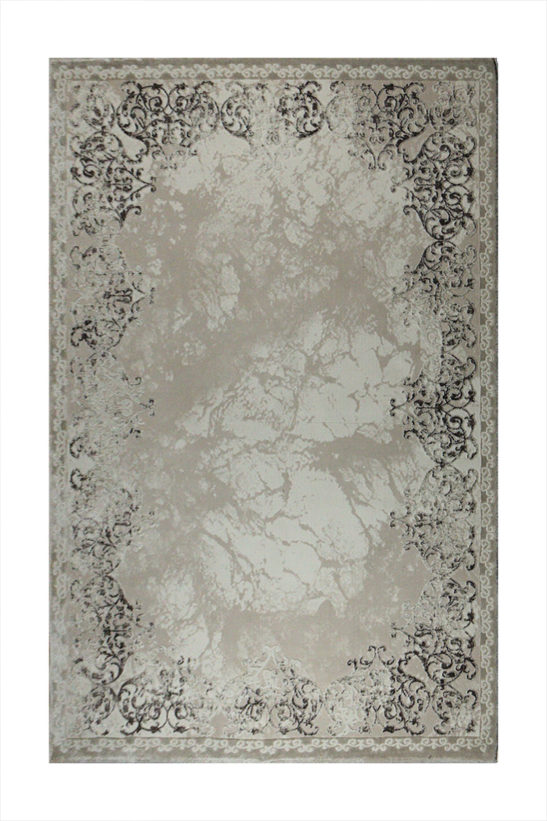 Turkish Modern Festival 1 - 5.2 x 7.5 FT - Beige - Sleek and Minimalist for Chic Interiors