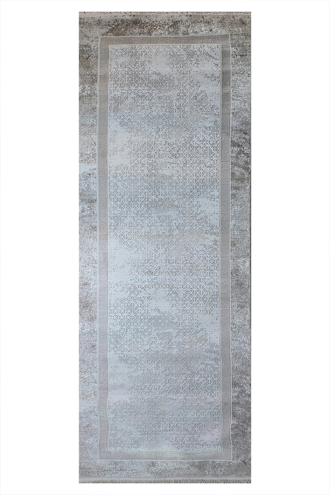 Turkish Modern  Festival Plus Rug - 3.2 x 9.8 FT - White  Superior Comfort, Modern Style Accent Rugs