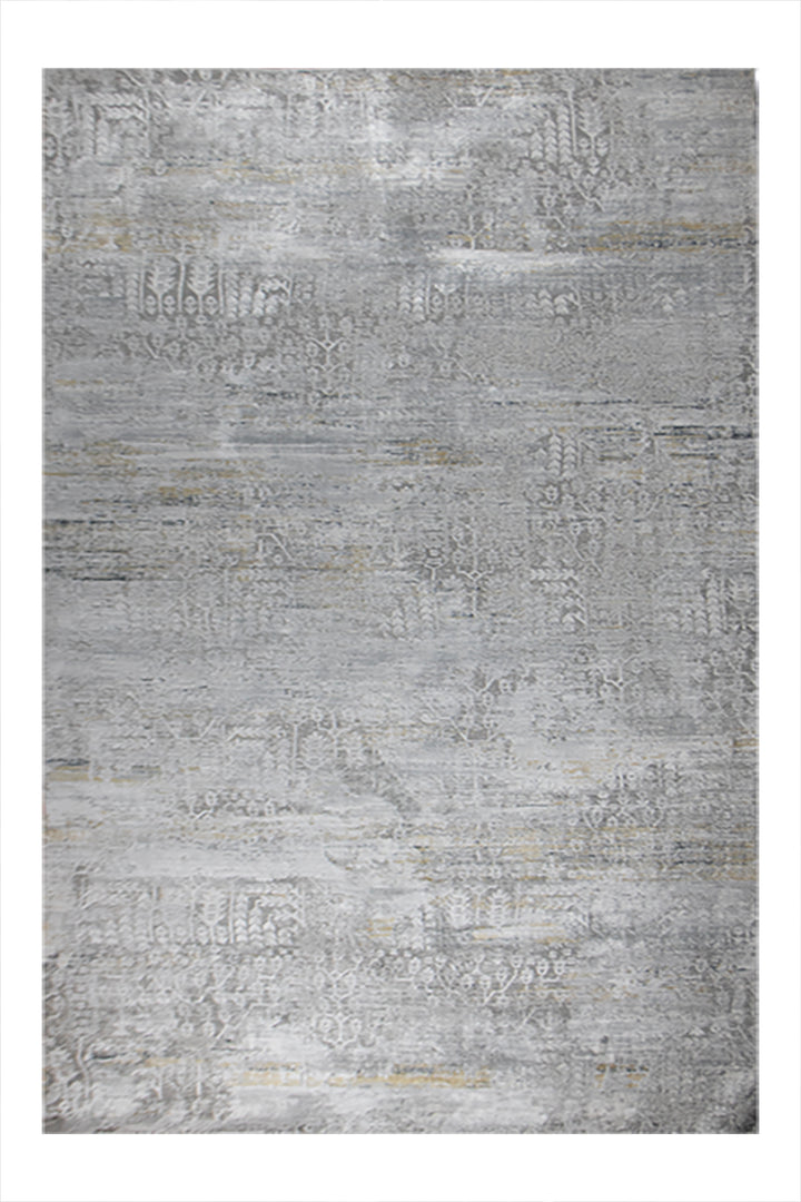 Turkish Modern  Festival WD Rug - Gray - 5.2 x 7.5 FT - Superior Comfort, Modern Style Accent Rug