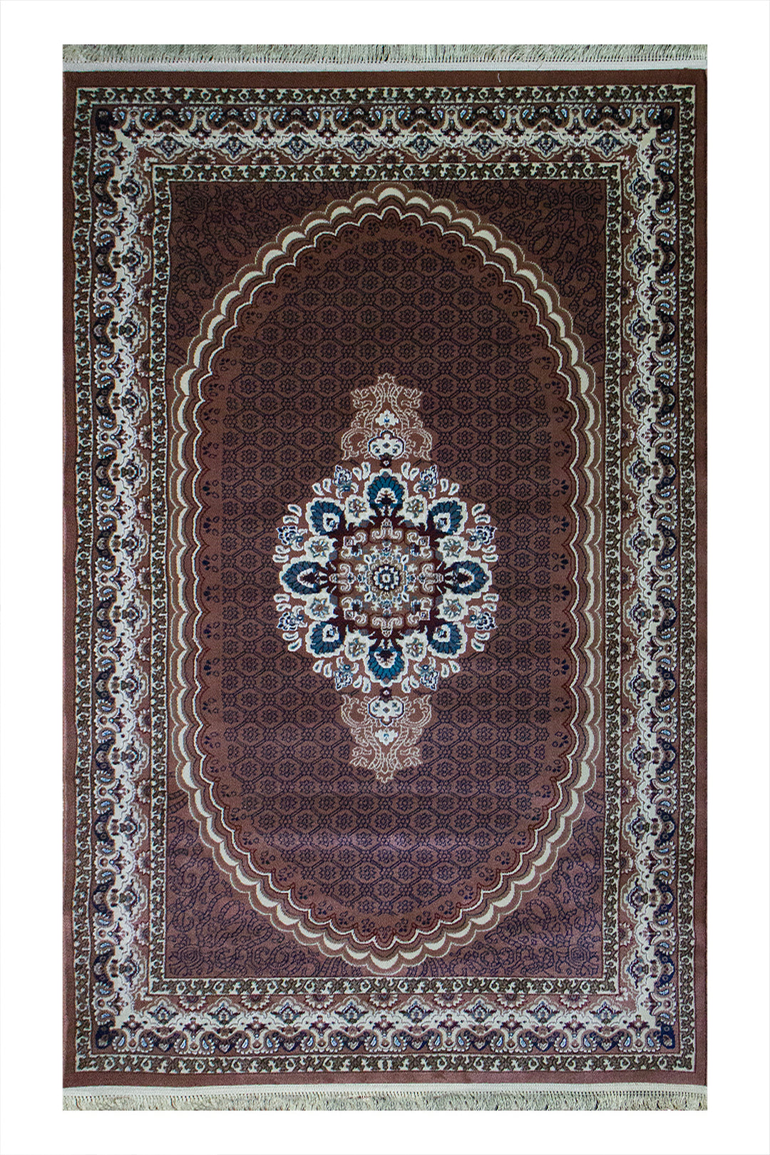 Iranian Premium Vk Farsh-E-Iran Rug - 4.9 x 7.3 FT - Resilient Construction for Long-Lasting Use