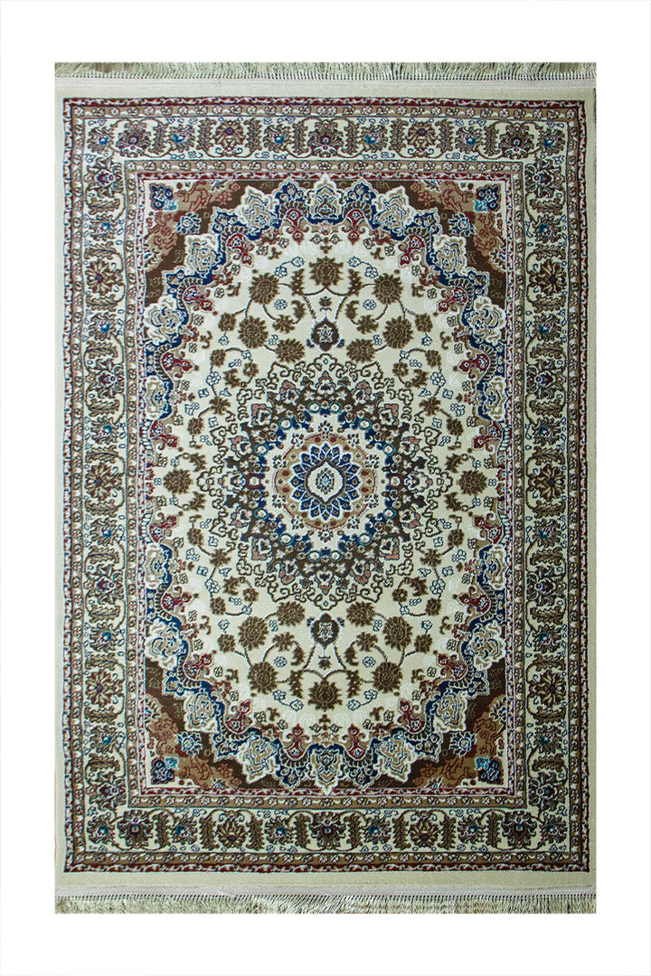 Iranian Premium Vk Farsh-E-Iran Rug - 4.1 x 5.5 FT - Resilient Construction for Long-Lasting Use