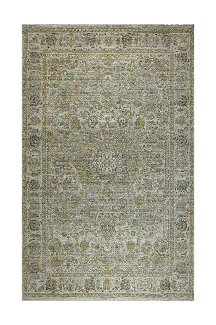 Turkish Modern Festival Plus - 5.2 x 7.6 FT - Cream - Sleek and Minimalist for Chic Interiors