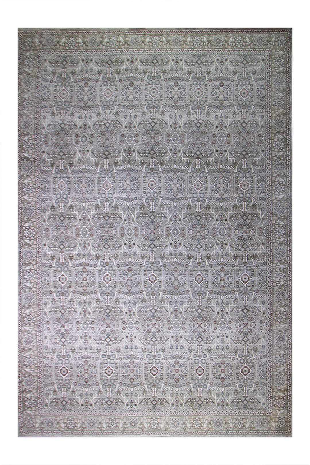 Turkish Modern  Festival Plus Rug - 8.8 x 12.8 FT - Gray - Superior Comfort, Modern Style Accent Rugs