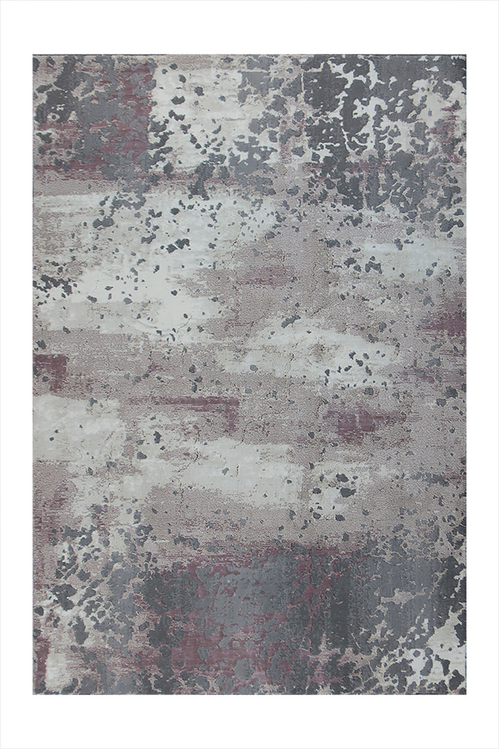 Turkish Modern Festival-1 Rug - 3.9 x 5.9  FT - Gray  Superior Comfort, Modern Style Accent Rugs