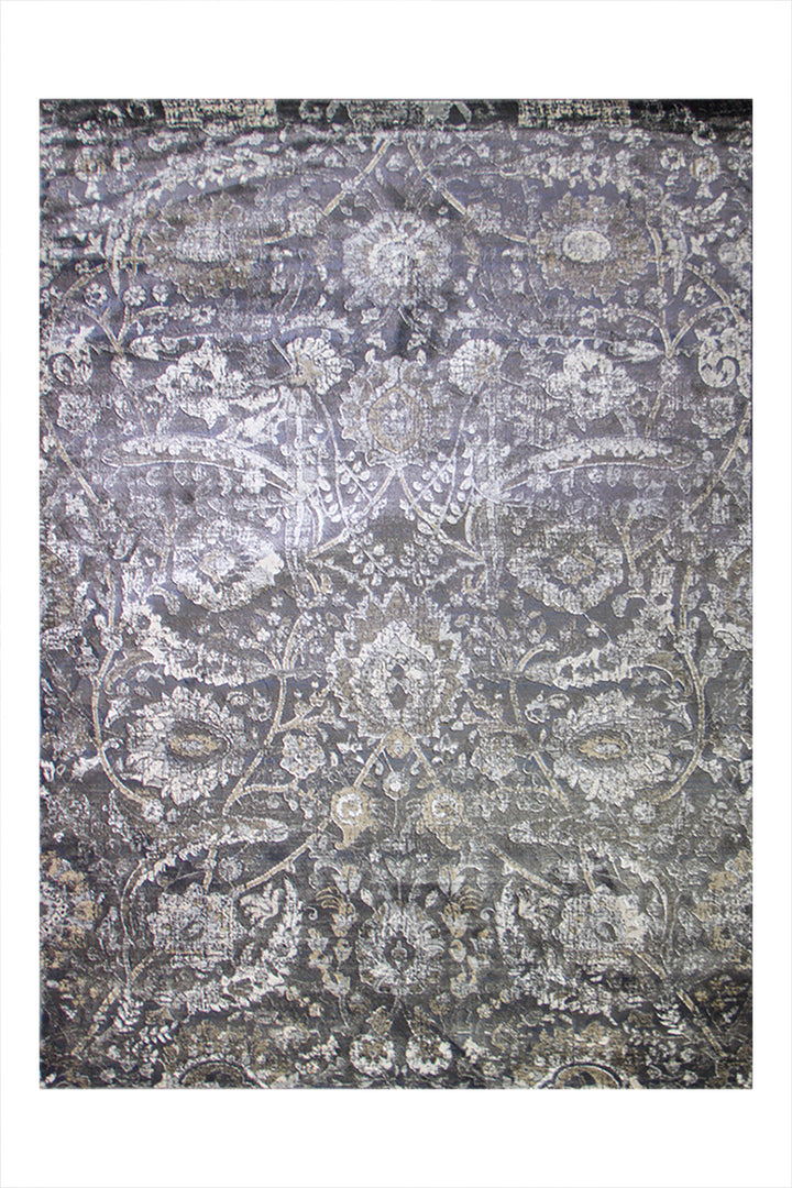 Turkish Modern  Festival 1 Rug - 6.5 x 9.5 FT - Gray - Superior Comfort, Modern Style Accent Rugs