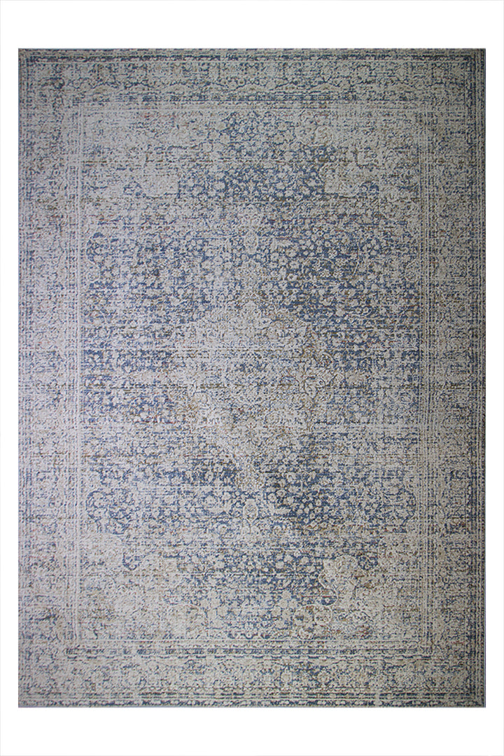 Turkish Modern  Festival 1 Rug - 7.7 x 10.0 FT - Blue - Superior Comfort, Modern Style Accent Rugs