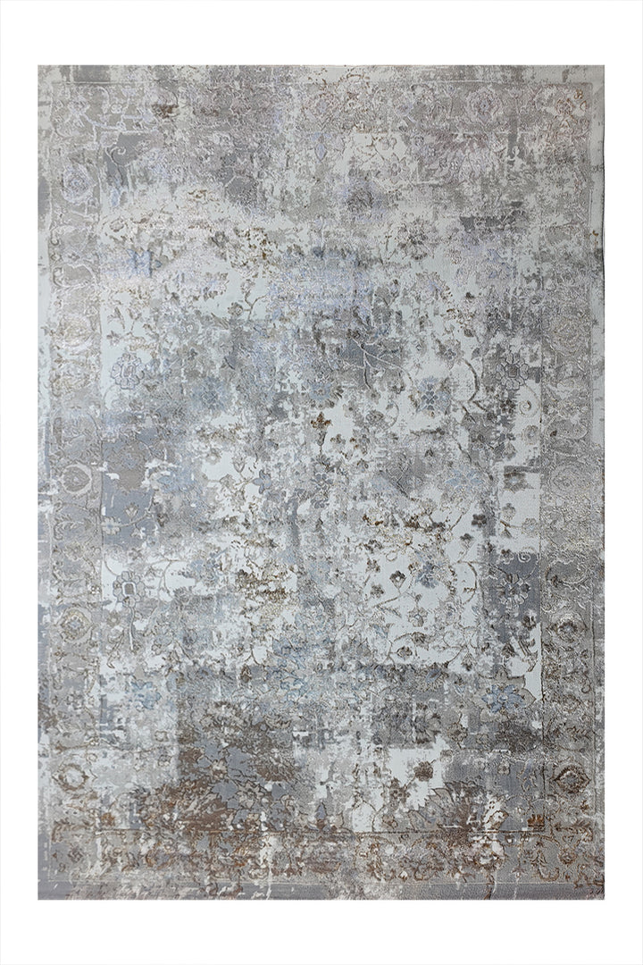 Turkish Modern Festival-1 Rug - 5.2 x 7.5  FT - Beige Superior Comfort, Modern Style Accent Rugs