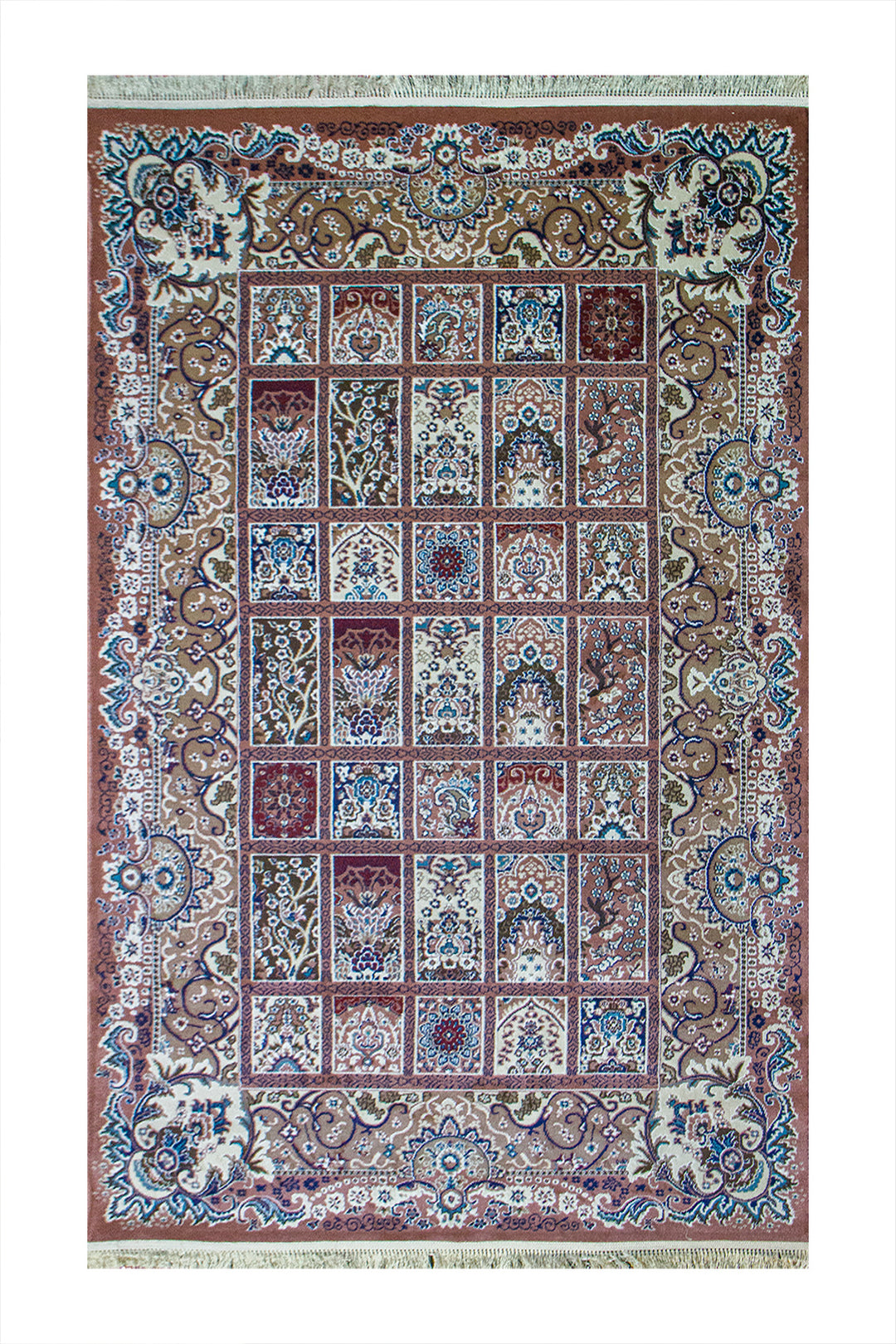 Iranian Premium Vk Farsh-E-Iran Rug - 4.9 x 7.3 FT - Resilient Construction for Long-Lasting Use