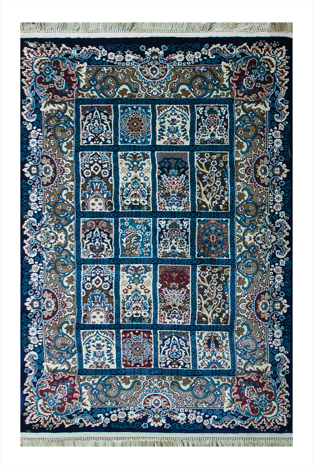 Iranian Premium Vk Farsh-E-Iran Rug - 4.1 x 5.5 FT - Resilient Construction for Long-Lasting Use