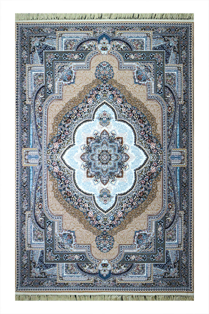 Irani Farsh E Firozeh-P Rug - 5.9 x 8.8 FT - Premium and Classical Design | 50% OFF Sale!