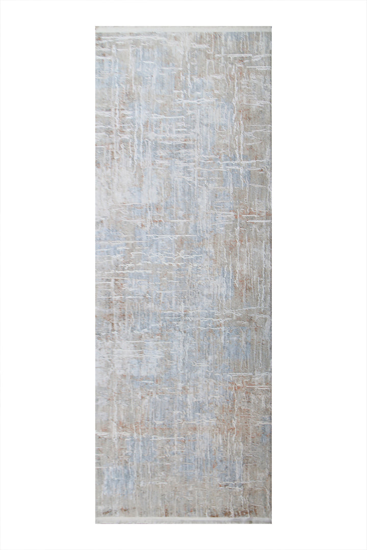 Turkish Modern Festival Viscose Rug - 2.6 x 7.2 FT  - Superior Comfort, Modern Style Accent Rugs