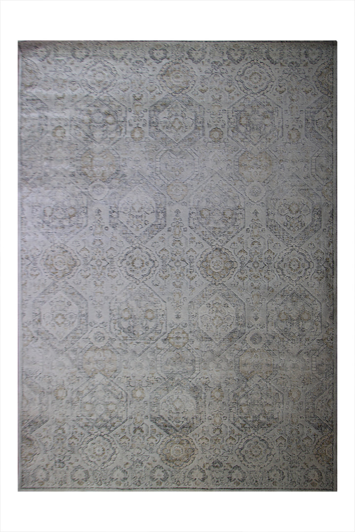 Turkish Modern  Festival 1 Rug - 7.8 x 10.1 FT - Gray - Superior Comfort, Modern Style Accent Rugs