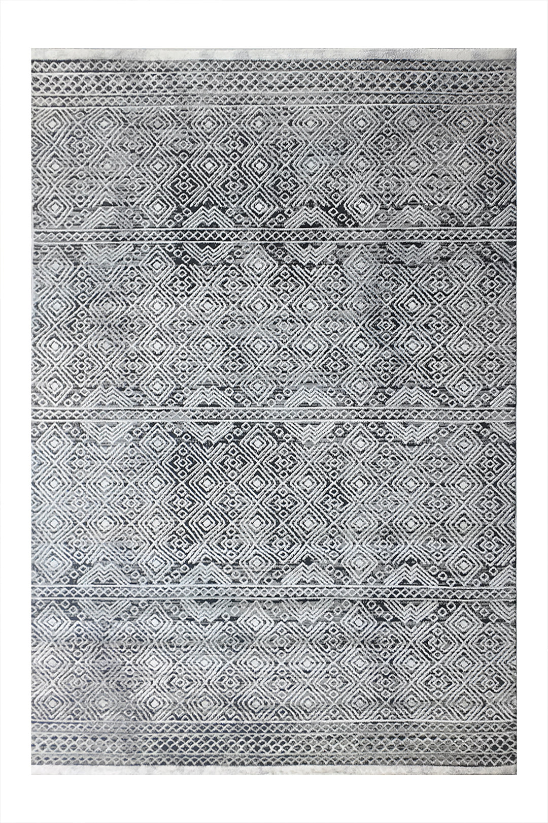 Turkish Modern Festival-1 Rug - 5.2 x 7.5  FT - Gray  Superior Comfort, Modern Style Accent Rugs