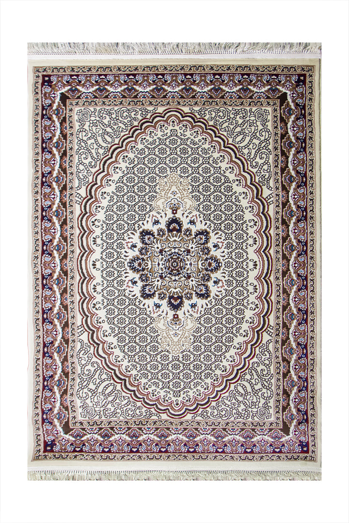 Iranian Premium Vk Farsh-E-Iran Rug - 4.1 x 5.5 FT - Resilient Construction for Long-Lasting Use