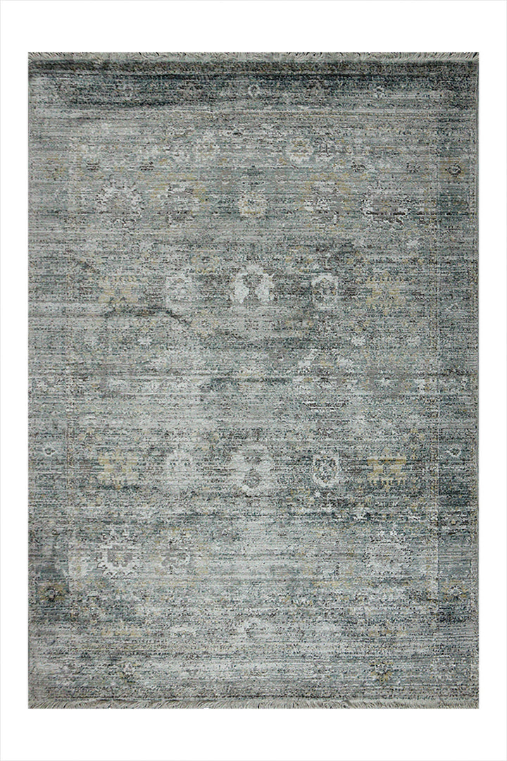 Turkish Modern Festival Plus - 3.9 x 5.4 FT - Gray - Sleek and Minimalist for Chic Interiors