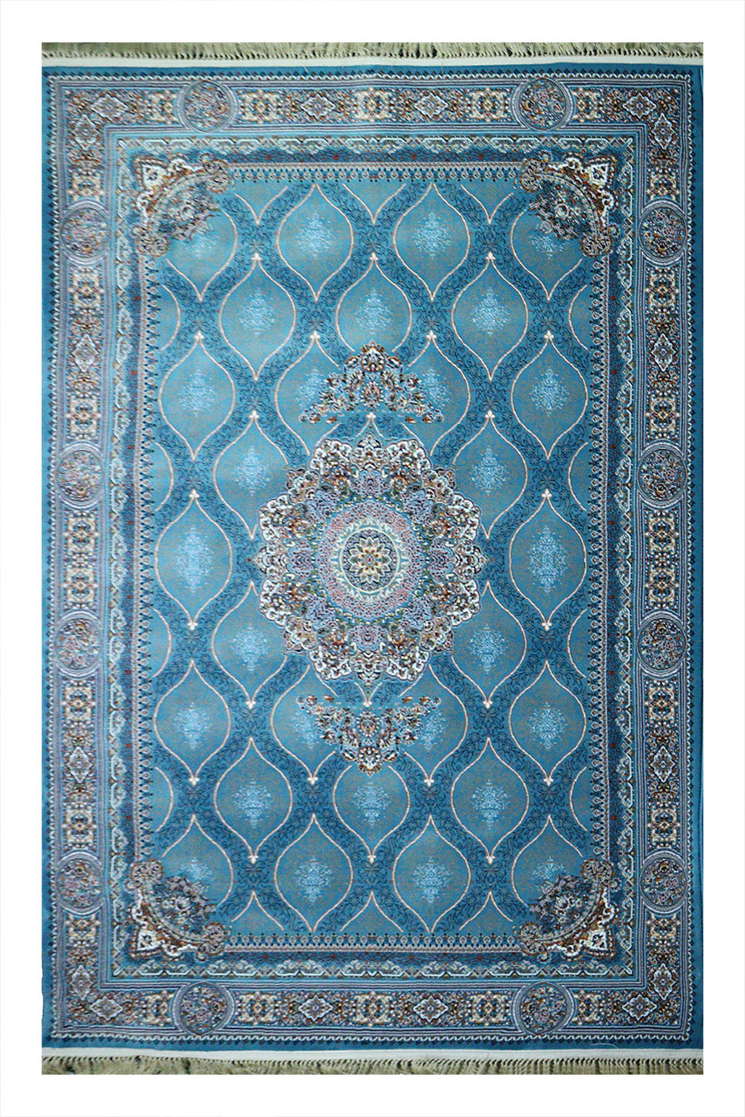 Irani Farsh E Firozeh-P Rug - 5.9 x 8.8 FT - Premium and Classical Design | 50% OFF Sale!