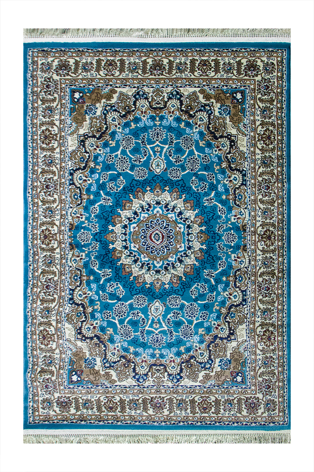 Iranian Premium Vk Farsh-E-Iran Rug - 4.1 x 5.5 FT - Resilient Construction for Long-Lasting Use