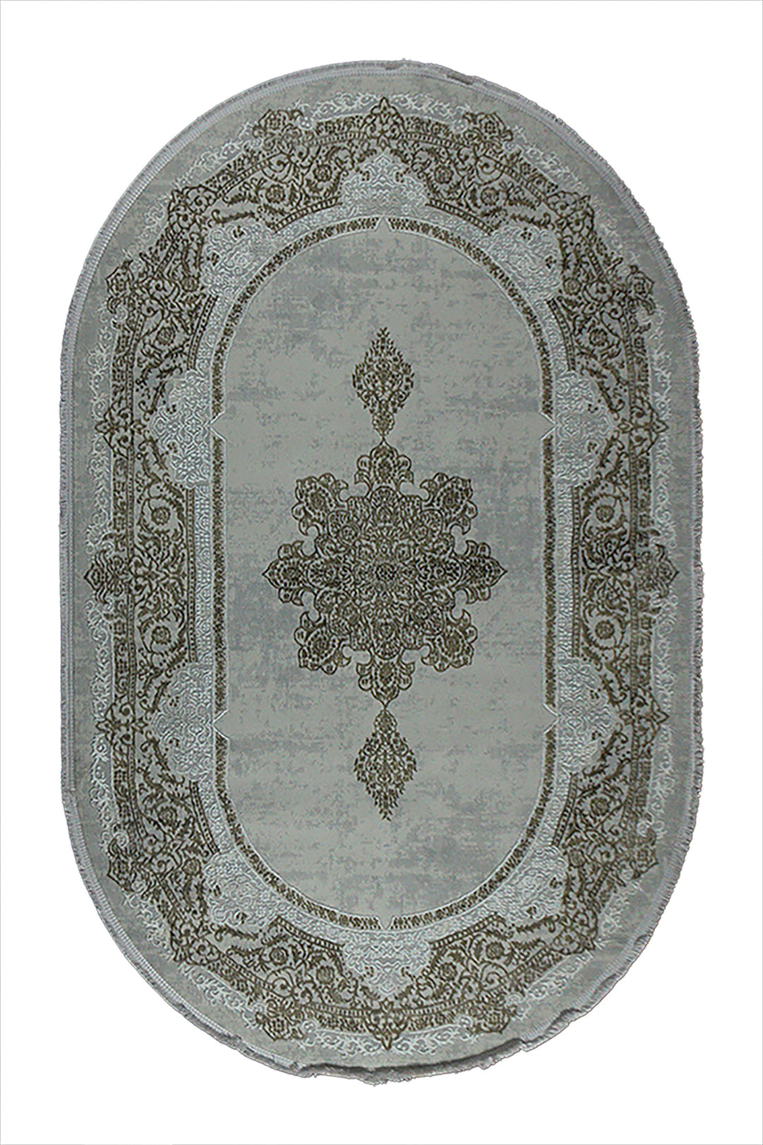 Turkish Modern Festival WD Oval Rug - 4.9 x 7.2 FT - Luxurious Woven Masterpiece 50% Off!