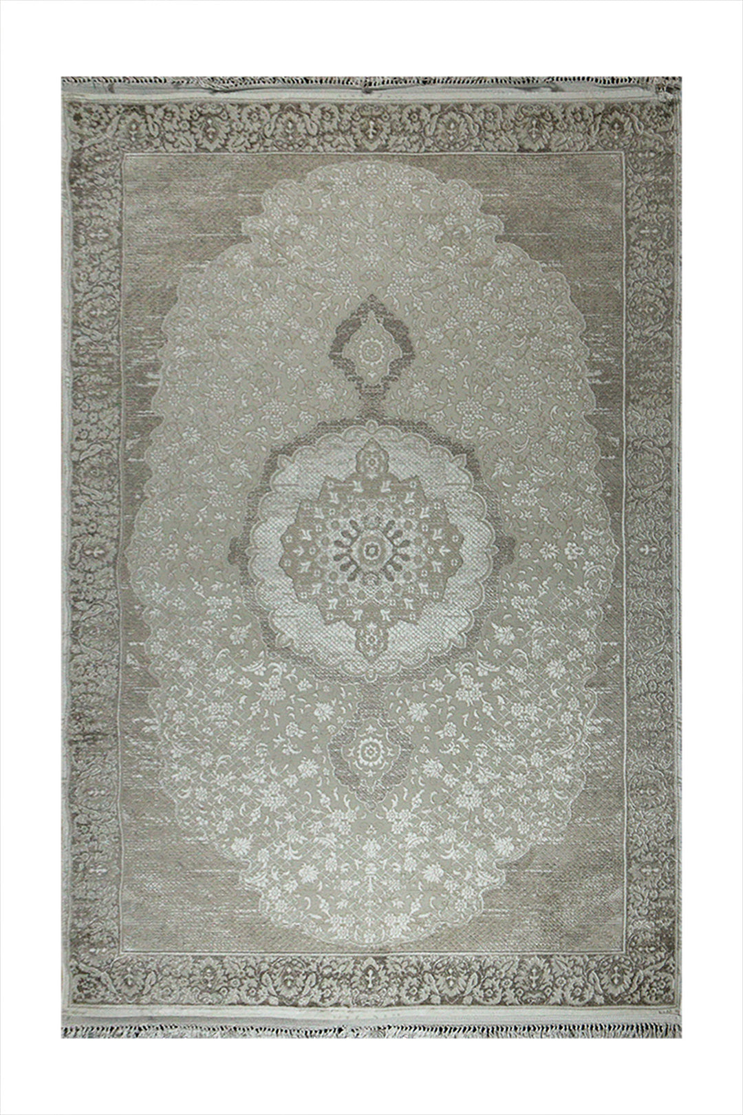 Turkish Modern Festival 1 - 5.2 x 7.5 FT - Cream - Sleek and Minimalist for Chic Interiors