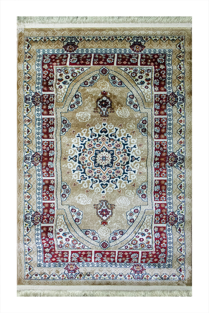 Classical Garnet Rug - 3.2 x 4.9 FT - Superior Elegant Rug for Living Room