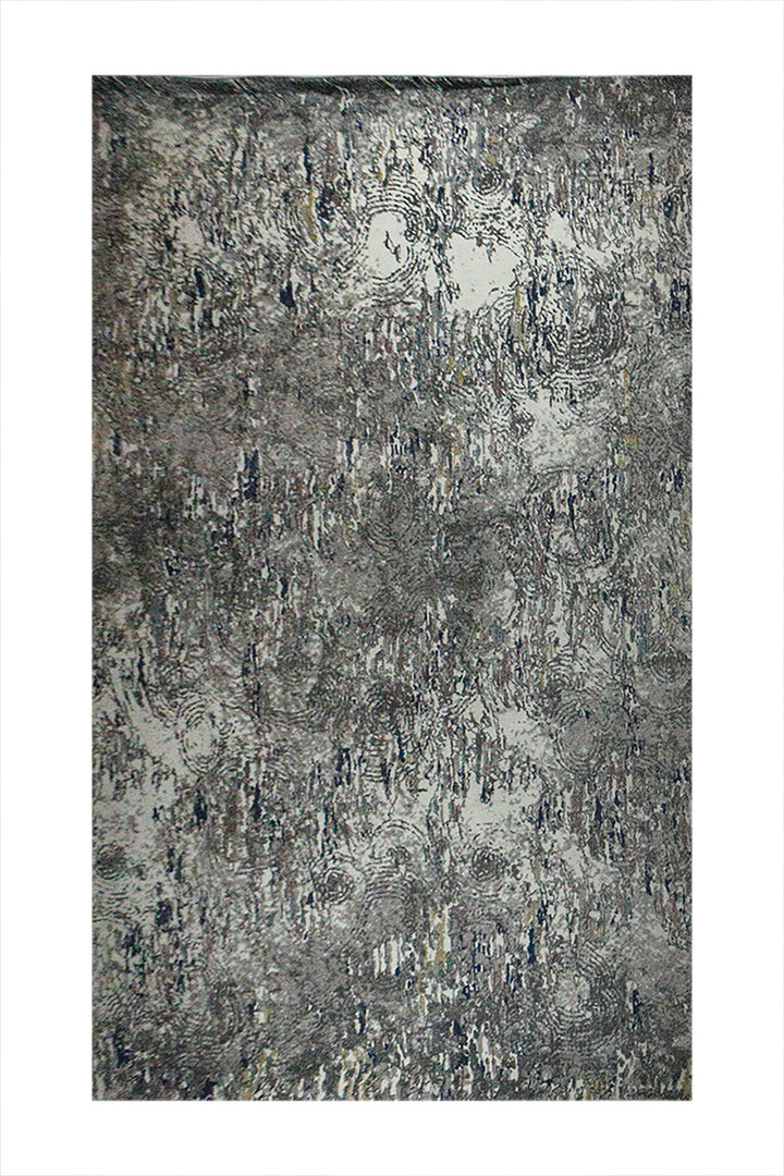 Turkish Modern Festival 1 - 8.2 x 8.2 FT - Gray - Sleek and Minimalist for Chic Interiors