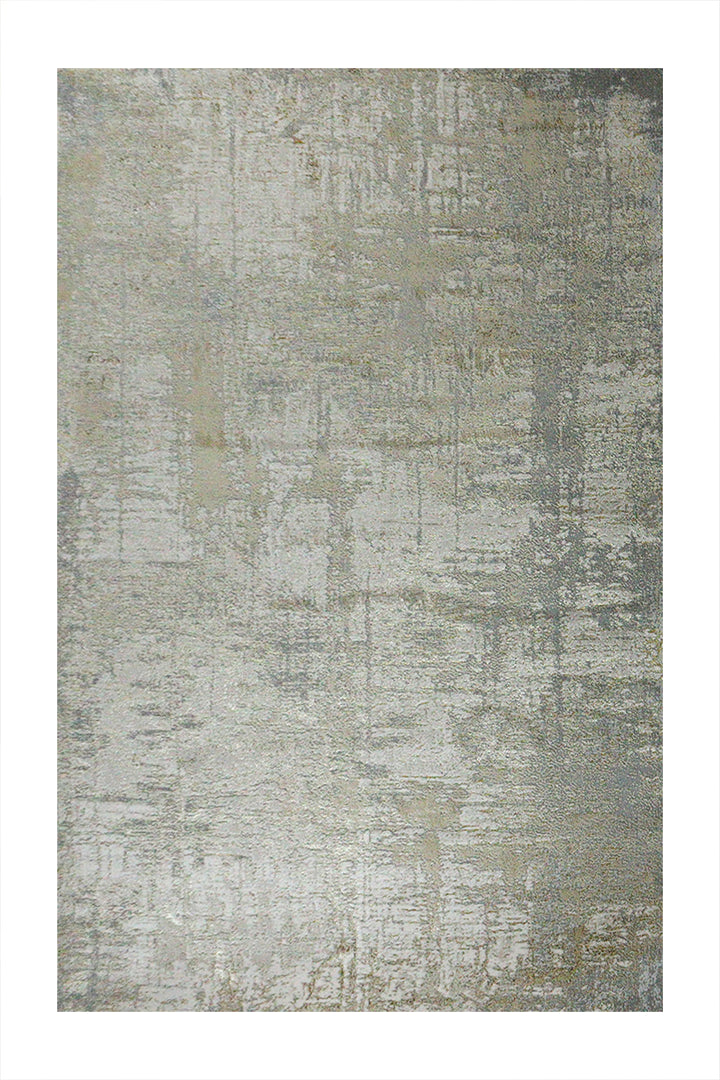 Turkish Modern Festival 1 Rug - 5.2 x 7.5 FT - Gray - Sleek and Minimalist for Chic Interiors