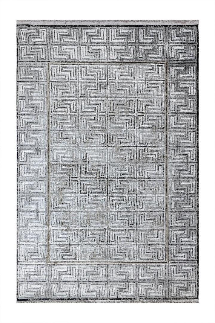 Turkish Modern Festival -1 Rug - 3.9 x 5.9 FT - Superior Comfort, Modern Style Accent Rugs