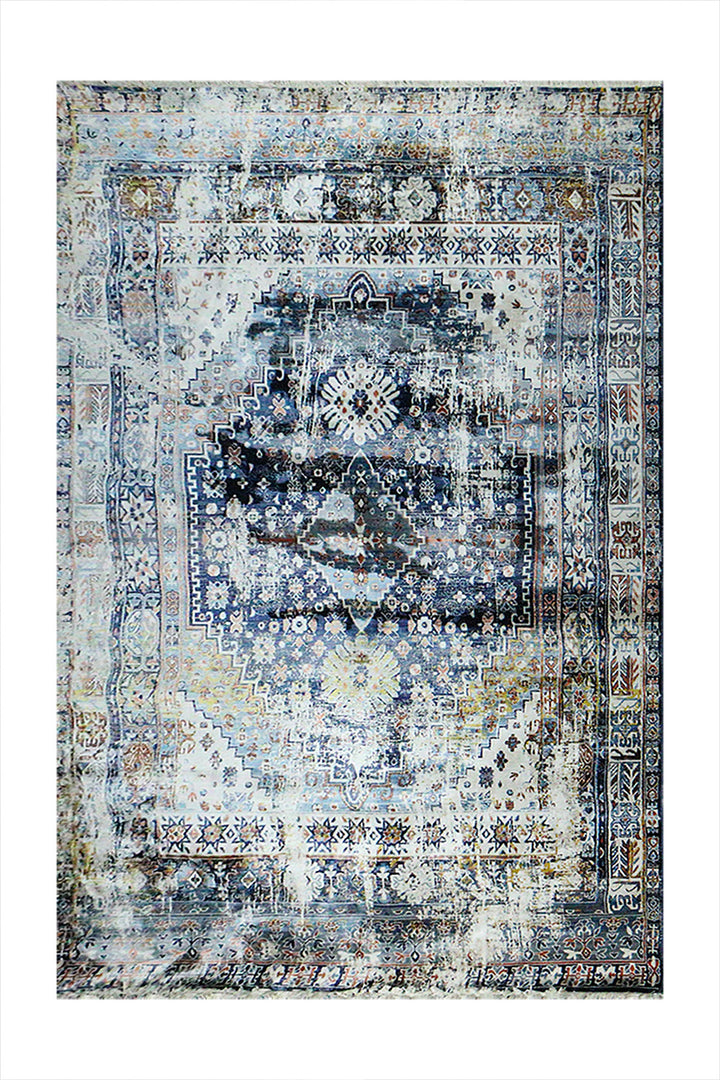 Turkish Allure Rug - 6.5 x 9.8 FT - Elegant Woven Design with Premium Quality