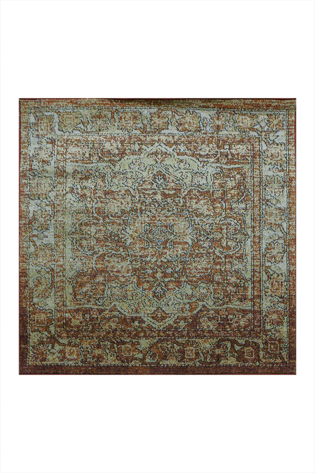 Turkish Modern Festival Wd-P Rug - 4.1 x 4.1 FT - Elegant Design | 50% OFF Sale!